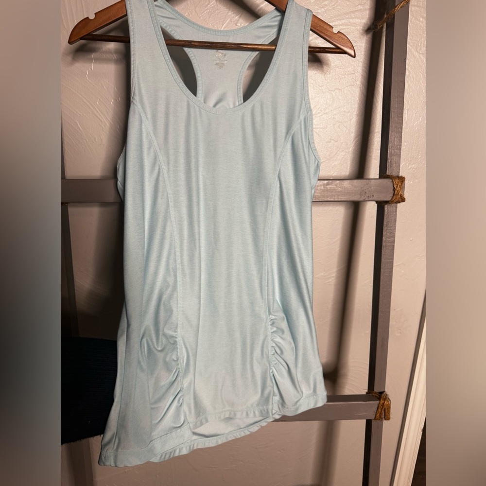 Gaiam | Light Blue | Energy Tank Top | Workout Tank